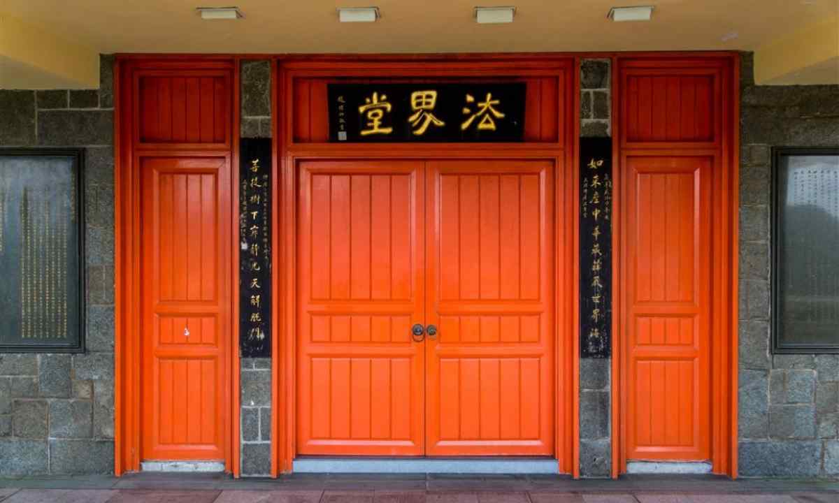 How to establish the Chinese door
